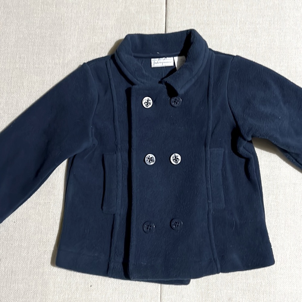 Fleece Pea Coat